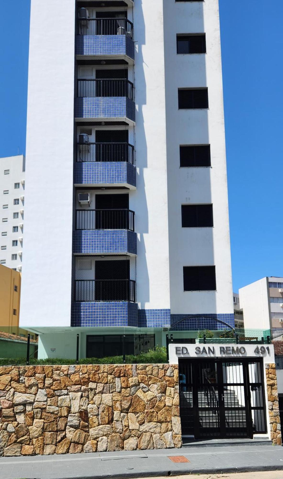 San Remo Apartamento Praia Do Tombo Гуаружа Екстер'єр фото