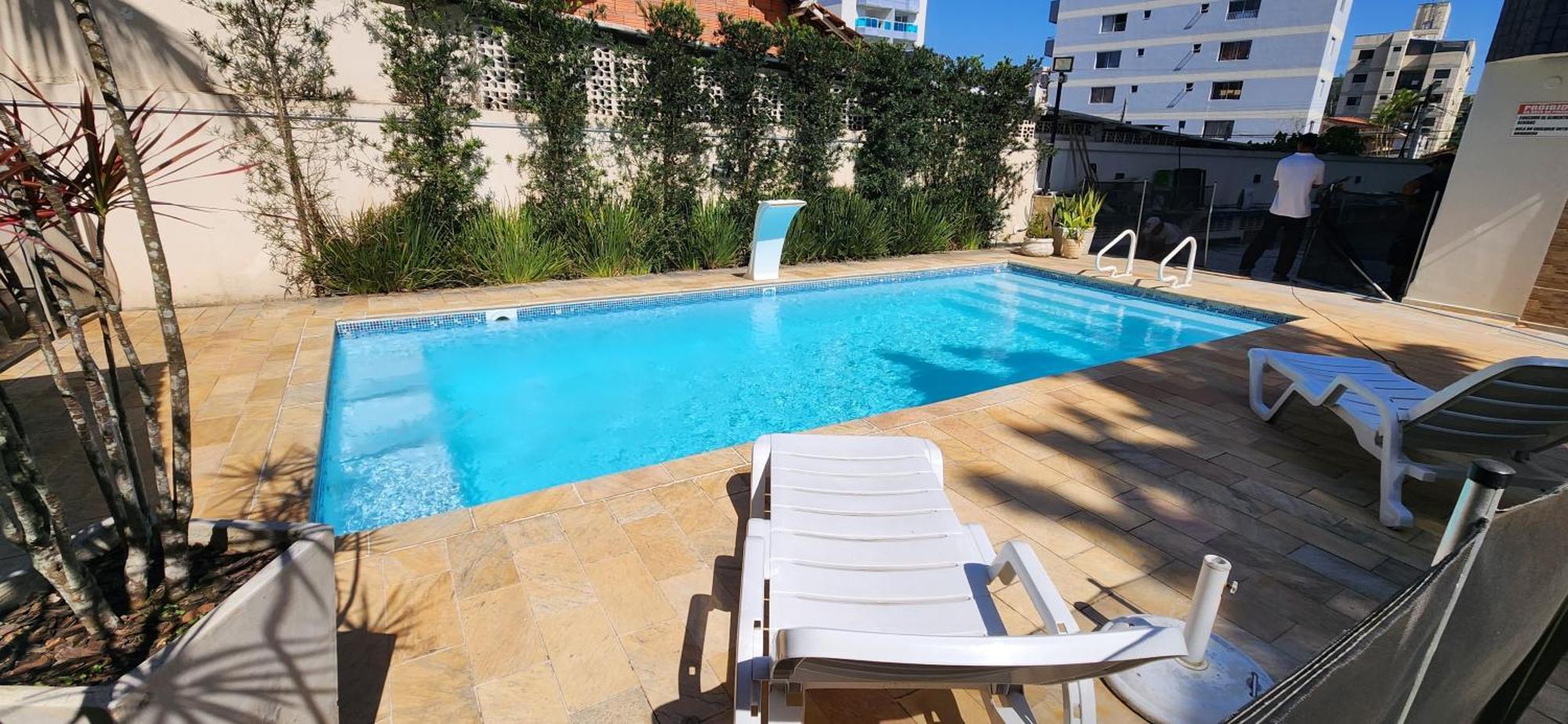San Remo Apartamento Praia Do Tombo Гуаружа Екстер'єр фото